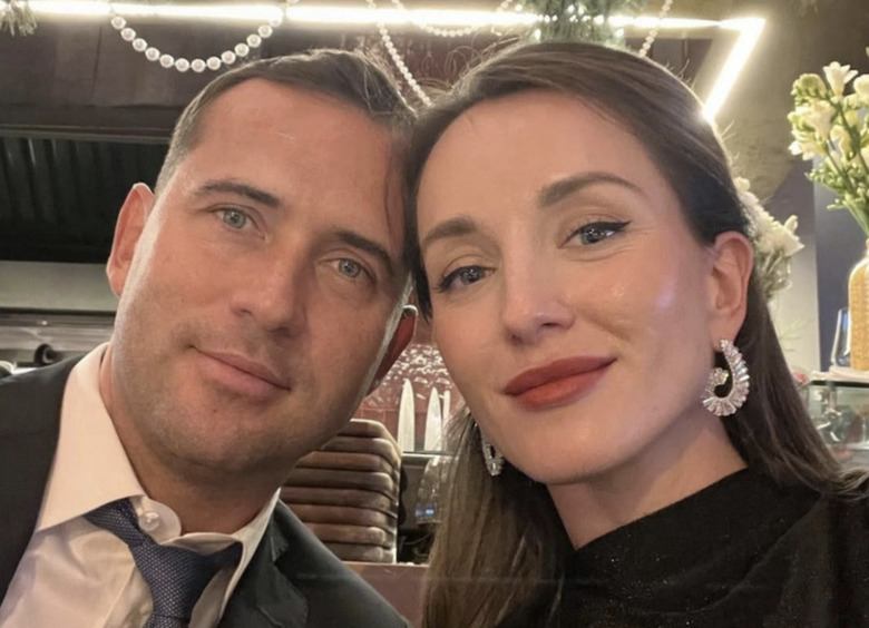 Александр Кержаков с женой Евгенией