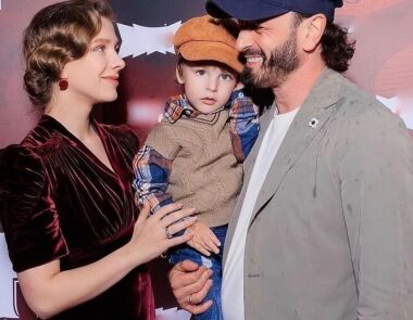 Елизавета Арзамасова привела на шоу Ильи Авербуха их трехлетним сыном Левой