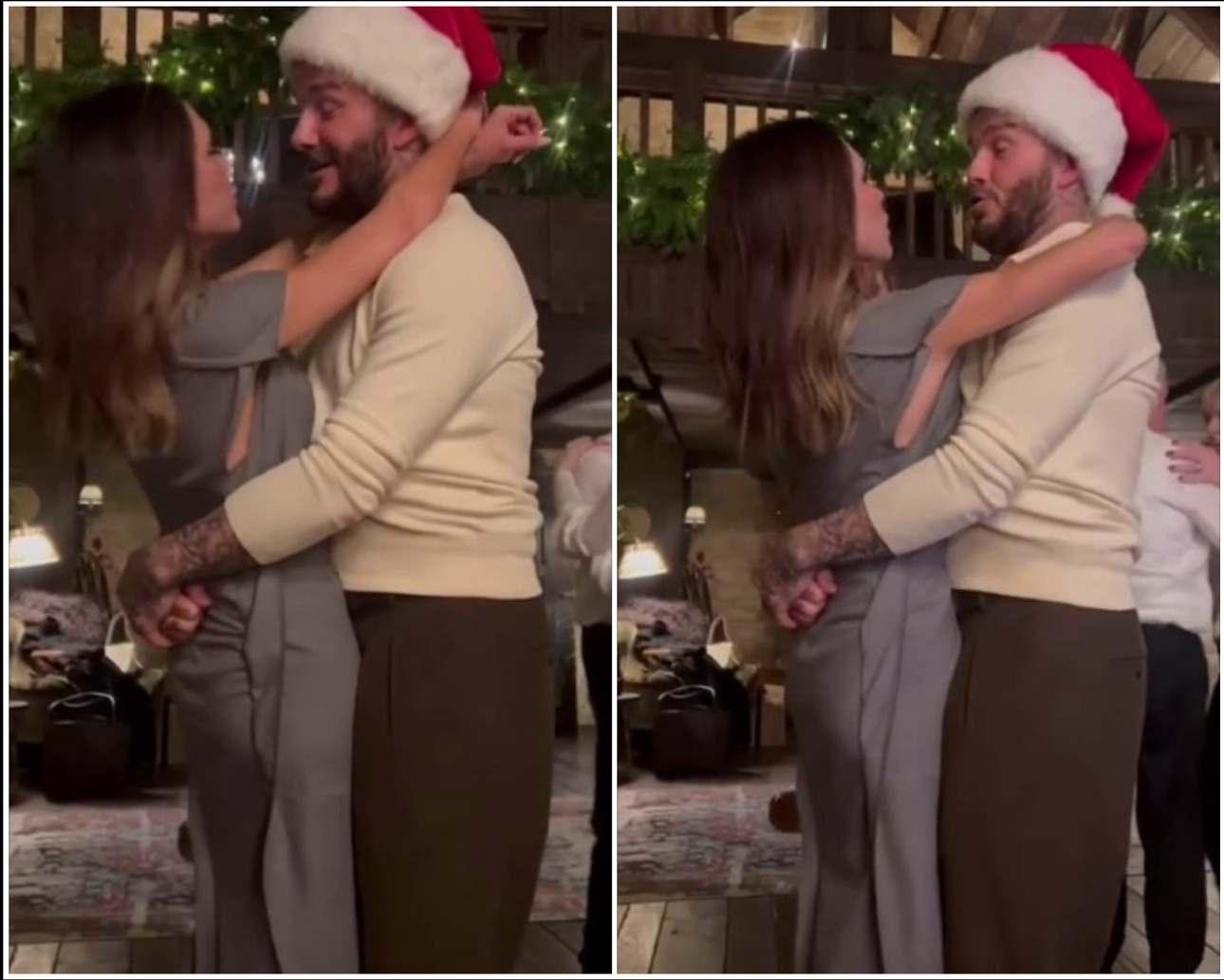 Бекхэмы продемонстрировали рождественскую идиллию на&nbsp;фоне разрыва с&nbsp;сыном