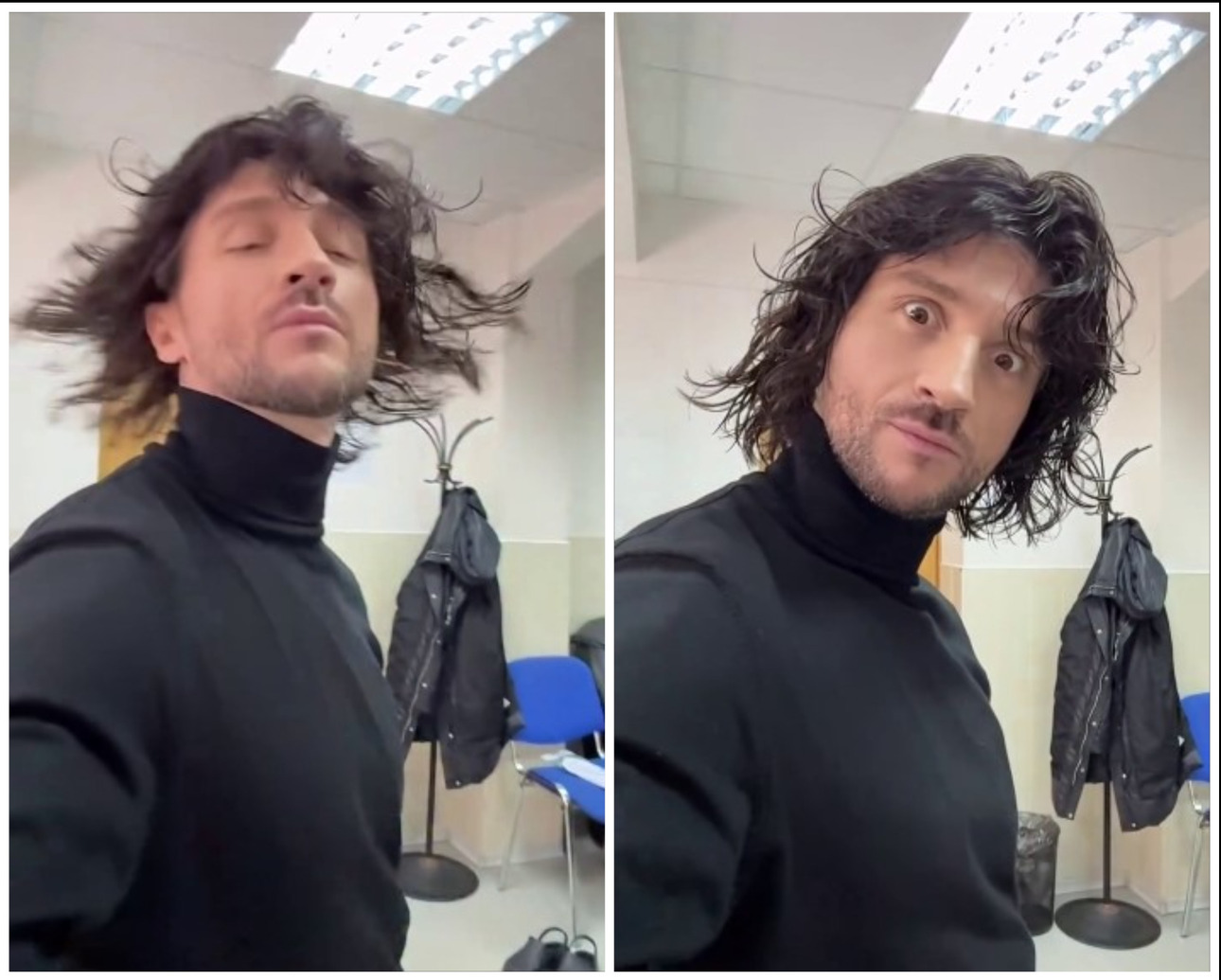 Лазарев предстал с&nbsp;длинными волосами и&nbsp;получил сравнение с&nbsp;героем фэнтези