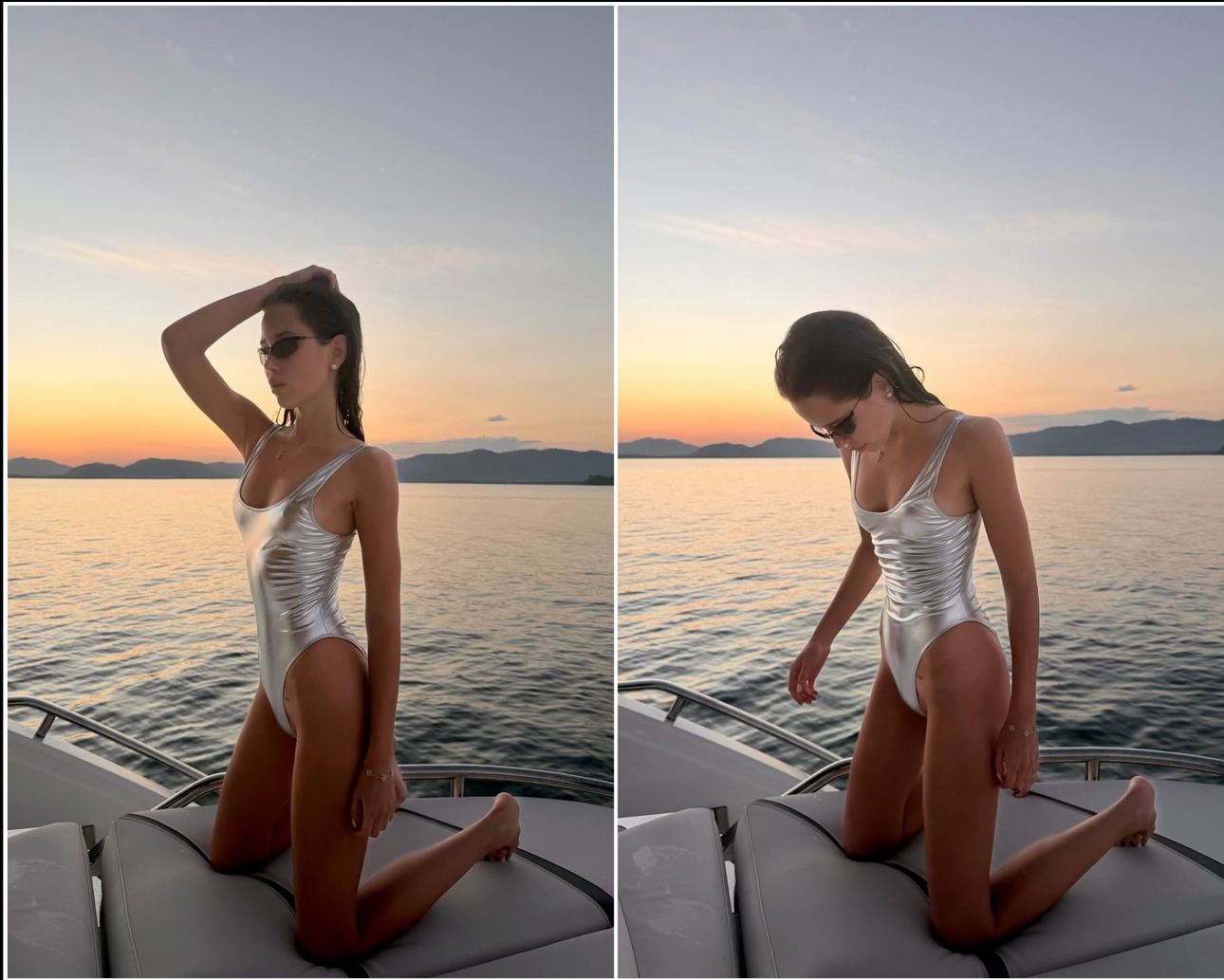 Аврора Киба показала себя в&nbsp;облегающем &laquo;космическом&raquo; купальнике